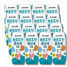 파스퇴르 바른목장 유산균 음료, 125ml, 16개