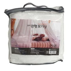 살림냥 원형 캐노피 모기장 침대캐노피