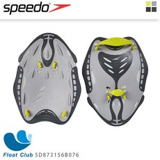 Speedo 成人划手板 游泳訓練 划水板 水上用品, 黑/紅,L, 1個