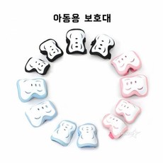 [한국자전거총판] REVO 레보 아동용 보호대, 핑크, 1개