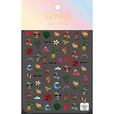 캐릭터&드로잉스티커 283번(하와이태닝고양이)-js, 1