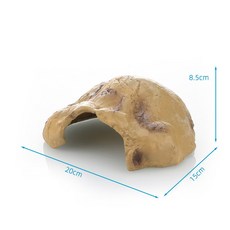 거북이은신처플랫폼 파충류동굴쉼터 수지장식 등반겸용 테라리움용, GS0930
