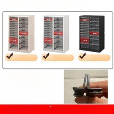네일샵 서랍장 매니큐어 수납 보관 정리 캐비닛 분류장 12단, 1.4mm, 패턴 하중 슬라이드 블랙그레이화이트 22단
