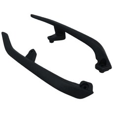 車殼玩家 新勁戰三代分離式後扶手 消光黑 機車後架 改裝精品, 1個