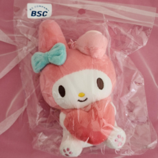 BSC 산리오 하트 인형 키링 가방고리 인형키링 가방키링 꽃다발인형, 마이멜로디 하트키링 13cm, 1개, 13cm