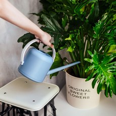 마이플랜트 소프트 물조리개 1.7L, 블루, 1개