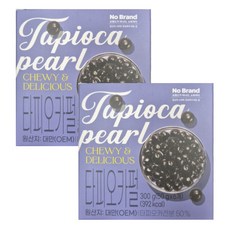 노브랜드 타피오카펄 수량 옵션, 2개, 1개입