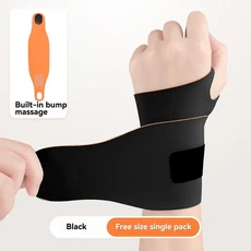 쿠쿠스토어 LOOGDEEL 1PCS 조절 가능한 손목 보호대 염좌 방지 경량 통기성 및 답답하지 않은 고정 압력