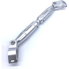 【Gear Base 吉兒基地】 Kaedear 可調式 多功能支架 夾桿 支架 18-28.5CM 6色可選, 1個, 銀, 銀