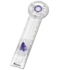 러닝리소스 EDU 1536 각도기 컴파스 Geotool Compass (투명), 1개