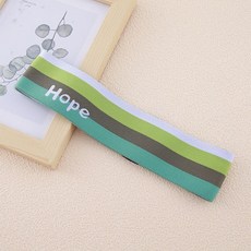 時尚運動髮帶女春夏瑜伽薄款頭帶字母髮箍跑步健身吸汗頭飾束髮帶, 1個, 字母髮帶淺綠