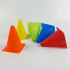 유소년 축구교실 트레이닝 칼라 고깔 소형 훈련 꼬깔콘 민첩성 어질리티 마커