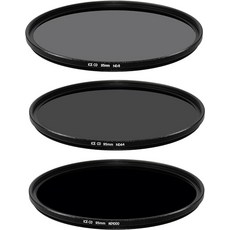 ICE CO 슬림 3 필터 세트 95mm MC ND8 ND64 ND1000 중립 밀도 ND 3 6 10 스톱 16 레이어 나노 멀티 코팅 광학 유리