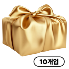 바헤놀 고급진 공단 보자기, 10개, 황금색 대형 (108x108cm)