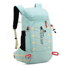 [ 627455 ] 비쉬 40L 방수 하이킹 캠핑 백팩 레인 커버 포함 야외 스포츠 여행 데이팩 배낭 스키 사이클링용 밀크 그린