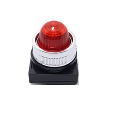 표시램프(적색) 파이롯트램프(적색) DC24V 25파이램프 철도전기신호기능사, DC24V 25파이램프 철도기능사, 1개