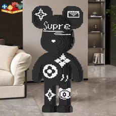 주토피아 주디 닉 50cm 세트 상품 나노블럭 조립 블록, 1개, 68cm 블랙 바이올런트 조립