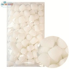 하비콘 물부치 흰색 70개 옥수수 전분 놀이 플레이콘 만들기 어린 미술 교구 자이언트캣