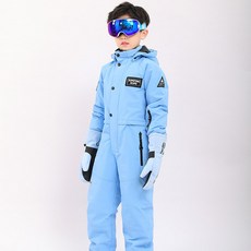 공용 스키복 상하세트 주니어스키복 보드복 일체형 점프수트 세트 스키바지