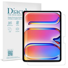 다이아큐브 아이패드 프로 11 M5 M4 (2025 2024) 생생한 화질 AR(Anti-Reflection) 저반사 저지문 액정보호필름 1P 간편부착, 1개, 투명