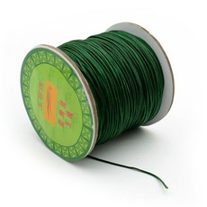臺灣牌72號玉帶線耐用耐磨編織繩專用線0.8mm粗, 1個, 軍綠色