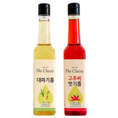더클래식 고추기름 500ml + 파기름 500ml, 1세트