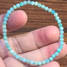 天河石手鍊 手環 手珠 刻面珠 切面 3mm 4mm天然水晶玉石手串