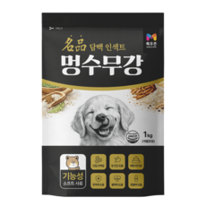 목우촌 펫 멍수무강 기능성 소프트 사료 전연령, 1개, 1kg, 곤충