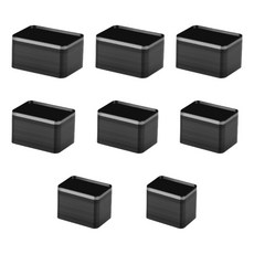8피스 가죽 펀칭 다이 8사이즈 가죽 홀 커터 가죽 펀칭 도구, 8개, 직사각형