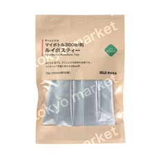 일본 MUJI 무인양품 루이보스티 분말차 금방 녹는 마이보틀, 1개, 10개입, 1.3g