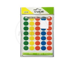 별별 혼합 원형 견출지 16mm 12장 라벨링스티커