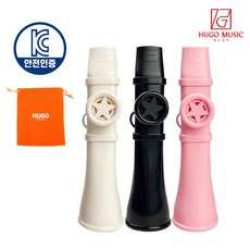 위고뮤직 ST-J43 프렌치 카주 Kazoo 필름 기타 반주 휴대용 소형 허밍악기 kc인증, 블랙, 1개
