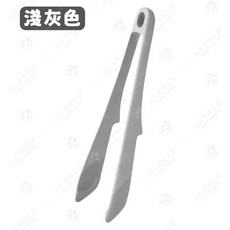 marna 耐熱矽膠食物夾, 1個, 矽膠食物夾-淺灰色