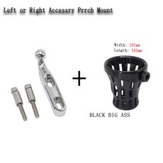 스즈키대로 M/C50 M 50 C90 M109 용 오토바이 액세서리 물병 홀더 퍼치 마운트 음료 홀더 마시는 브래킷, H