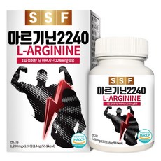 순수식품 고함량 L-아르기닌 2240 1개입, 1개