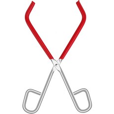 부드러운 강철로 만들어진 오쿨랩 랩 비커 집게 크롬 도금 표면과 파란색 PVC 오버몰딩 커버 50ML-2000ML 비커용 실험실 클램프 BT150A1, Beaker Tongs