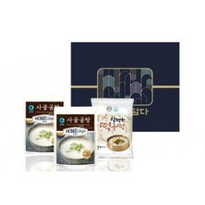 설 선물세트 떡국떡 라면 즉석밥 사골곰탕 답례품 8종, 8호