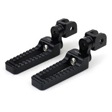 바이크 오토바이 CNC 조절식 프론트 발판 풋 페그 페달 혼다 호환 NC750S NC750X 크로스 스토어러 크로스 러너 VFR800F CB500FX CBR, [06] balck VFR logo