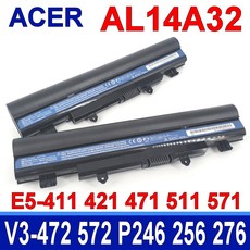 副廠 ACER 電池 E5-571G E5-571P E5-571PG E5-572 E5-572G, 1個, AL14A32電池(保固一年)