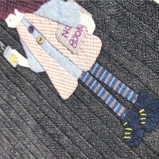 커피 레이디 가방 커트지 원단, 2개