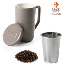 마시프렌치 멀티 티머그, 초코브라운, 2개