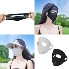 전면 밀착형 방역 마스크 방역마스크 전면마스크 얼굴마스크, 그레이