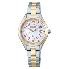 SEIKO 精工 LUCIA 鈦金屬太陽能電波女錶 SSQW092