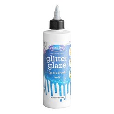 Satin Ice 블루 바닐라 글리터 글레이즈, 1개, 284g