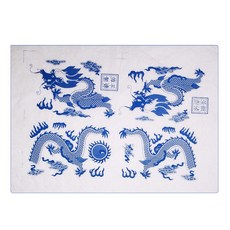 세라믹 데칼 도자기 점토 전사지 언더글레이즈 플라워 페이퍼 에나멜 DIY 클레이 트랜스퍼 1PC, 세라믹 데칼 도자기 점토 전사지 언더글레이즈 플라워 페