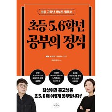 초등 5 6학년 공부의 정석 : 초등 고학년 학부모 필독서, 북북북, 권태형,주단 공저