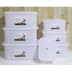 소형 밀폐용기 2L 반찬 김치 보관