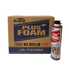 일신 플러스 건용 우레탄폼 난연폼 단열용 건축용 충진, 15개