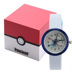 포켓몬 공식 라이센스 워치앤클락 어린이 손목시계+DIY탁상시계