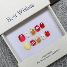 兒童穿戴甲可愛卡通假指甲片 手工美甲 3-12歲, 1個, （817）一兒童甲,S